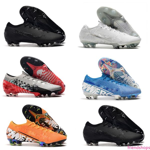 

2019 mens low football boots the radar mercurial 13 elite fg soccer shoes neymar acc superfly xiii 360 fg soccer cleats us6.5-11