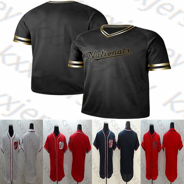 

Washington Trea Turner Jersey Nationals Adam Eaton Anthony Rendon Ryan Zimmerman Matt Adams Soto Men Customized Legend Fade Gold Baseball