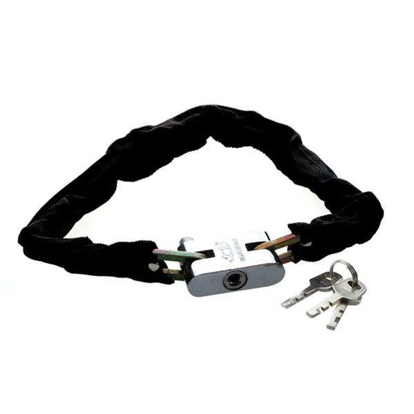 

83cm reinforced metal heavy motorbike motorcycle bicycle chain lock