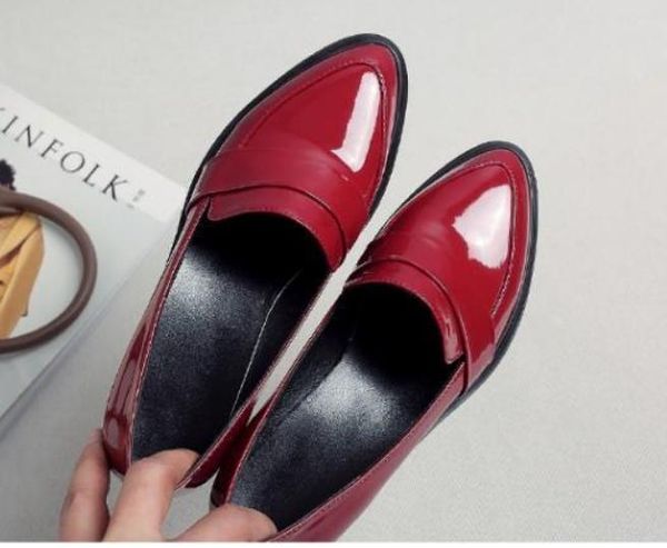 

women's shoes in spring and autumn low heel pointed end @706, Black