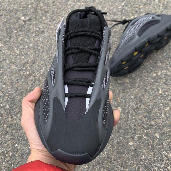 

est authentic kanye west originals 700 v3 black azael running shoes 3m reflective wave runner men women sports sneakers with box