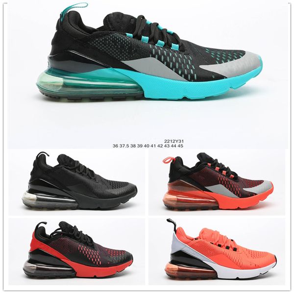 

2020 fly knit black half a palm cushion shock absorption breathable sports running shoes for men women fashion trainers sneakers size 36-45