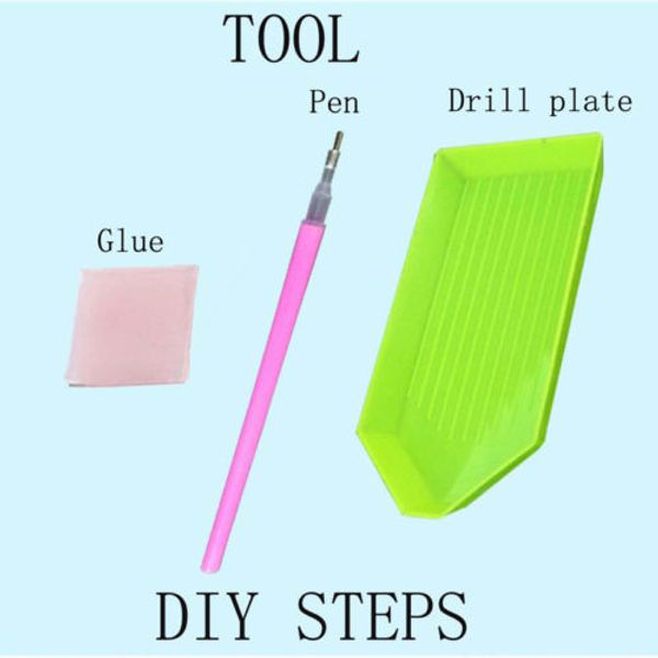 

5d diy diamond painting tiger animal cross stitch embroidery home decor craft