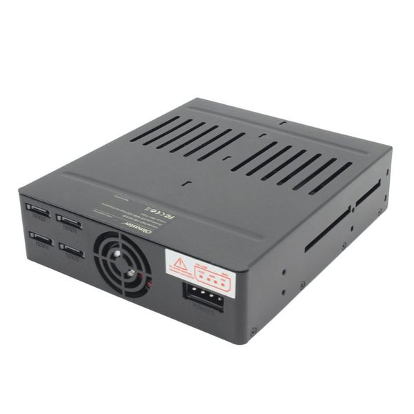 

oimaster he-2006 four 2.5 inch slots sata internal rack hard drive case internal mobile rack with led indicator