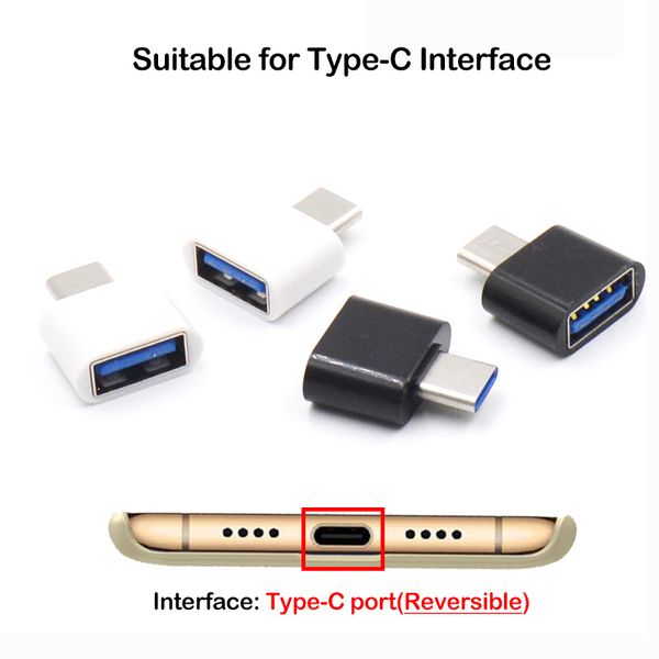 typec otg usb 3 1 a usb2 0 typea connettore adattatore per samsung huawei accessori per telefoni cellulari certificati ad alta velocità nuovo caldo