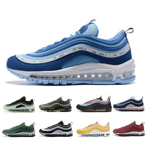 Großhandel Nike Air Max 97 2019 New Günstige Cushion Designer Laufschuhe Neon Seoul Gym Rot Weiß Orange Schwarz UL Dallas Haben Sie Einen Schönen Tag Großhandel Nike Air Max 97 2019 New Günstige Cushion Designer Laufschuhe Neon Seoul Gym Rot Weiß Orange Schwarz UL Dallas Haben Sie Einen Schönen Tag
