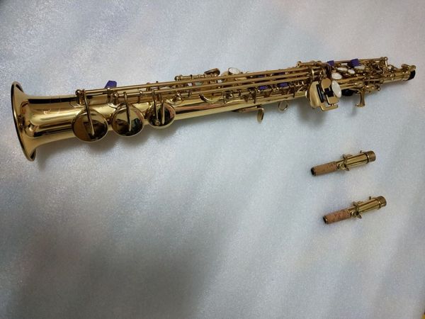 

2019 new oprano axophone elmer 54 traight tube oprano axophone gold plated mu ical in trument with ca e and acce orie