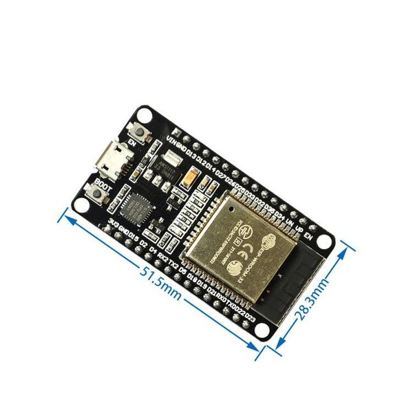 Freeshipping 5PCS Scheda di sviluppo ufficiale DOIT ESP32 WiFi + etooth Consumo energetico ultra-basso Dual Core ESP-32S ESP 32 Simile ESP8266