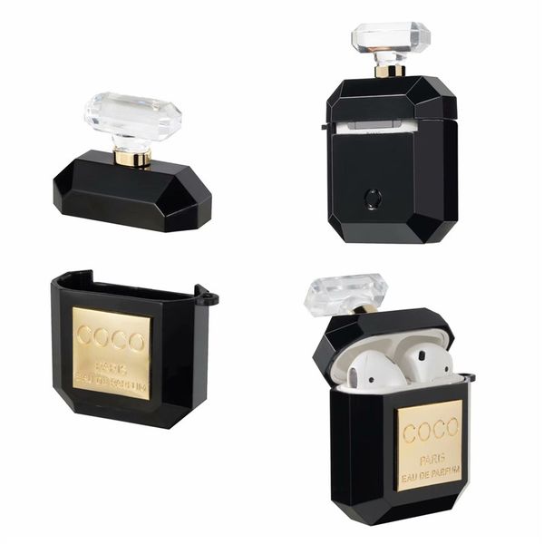 

One Piece дело COCO AirPods наушников Обложка Роскошный дизайнер Для Истинного беспроводной 100% Защитные AirPod Аксессуары моды