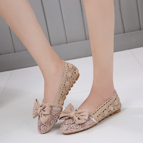 

summer shoes ladies female footwear round toe casual sneaker 2020 dress comfortable driving breathable fabric solid fretwork, Black