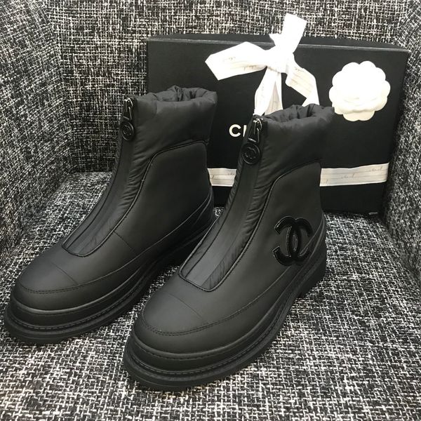 

new luxury women's shoes martin snow boots fashion design brand winter women's boots very warm platform heg, Black