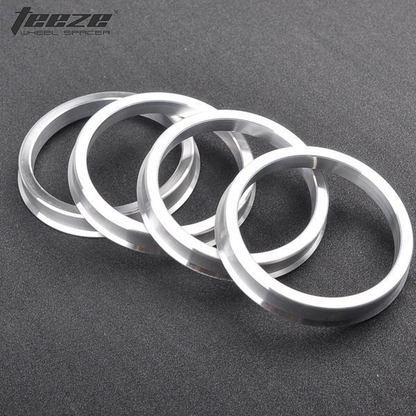 

4 pieces/set aluminum alloy center rings od 73.1 to id 66.6 car auto accessories centric hub ring hipping