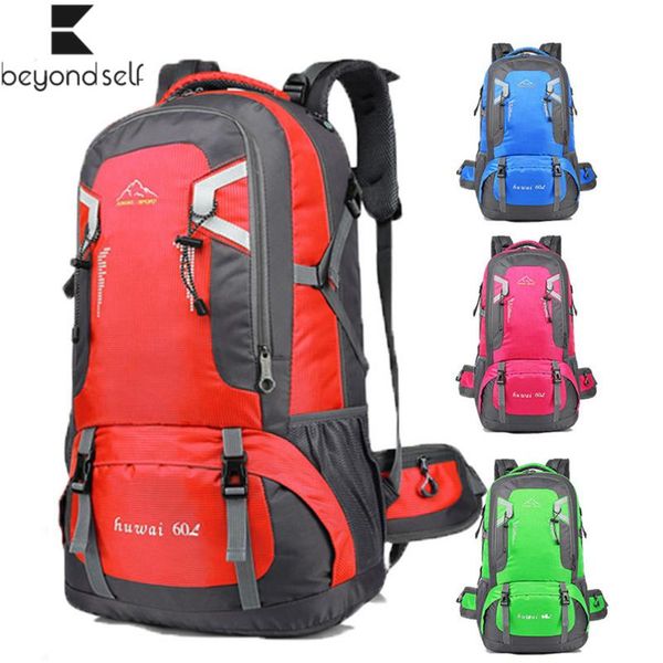 

outdoor bags 40l 60l backpack sports mountaineering bag waterproof hiking camping men women back pack sport package 801