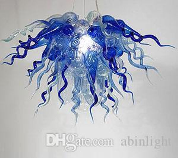 

100% handmade blown murano glass chandelier light ce ul certificate glass modern led style chandelier for living room decoration