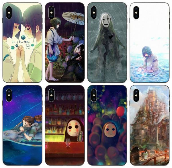 

[tongtrade] spirited away case for iphone 11 pro max x xs 8s 8 7s 7 6 5 plus galaxy a7 huawei mate 20 honor 8x 9x xiaomi 9t pro custom case