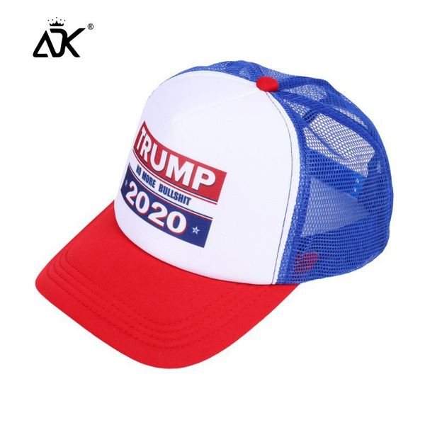 

donald trump 2020 hat adjustable mesh cap political patriot hat trump for president caps baseball cap summer, White