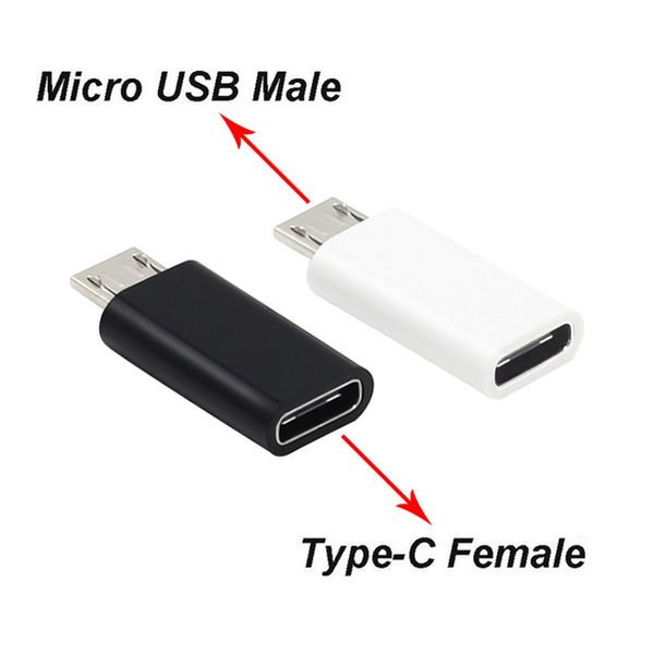 

type-c female to micro usb male usb 3.1 converter type c adapter data transmission for android phone