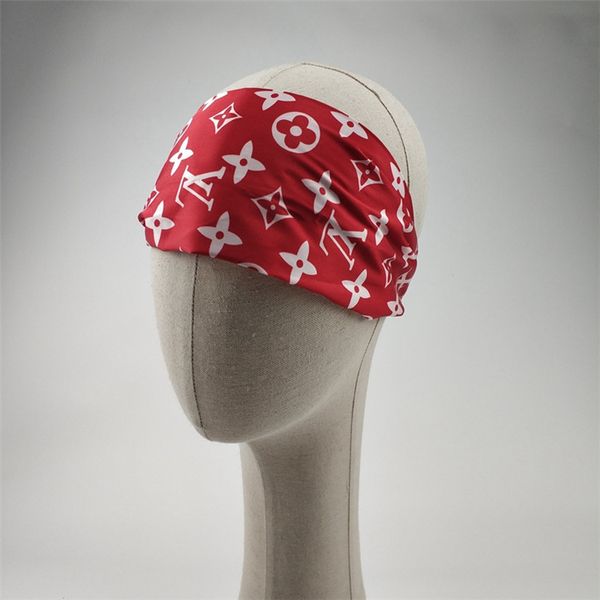 

Дизайнерский бренд Эластичный Повязка на голову Головной платок Для Женщин Мода