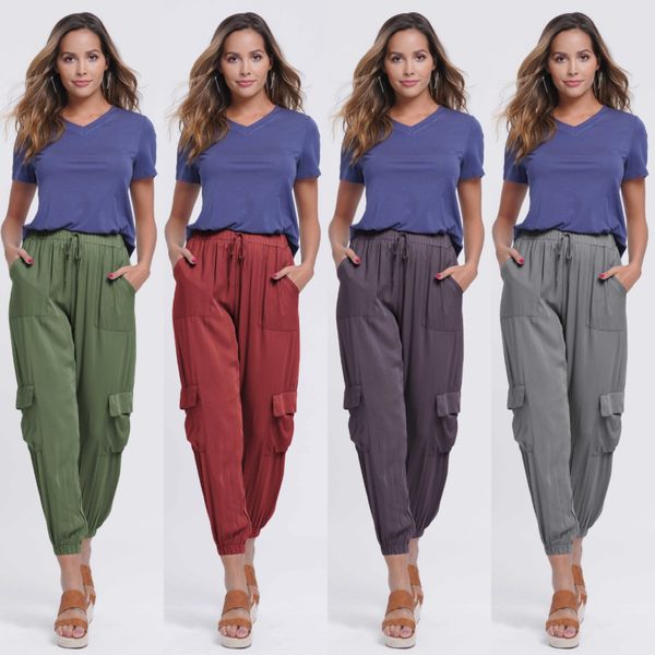 Compre Pantalones Casuales Para Mujer Pantalones De Otono Invierno