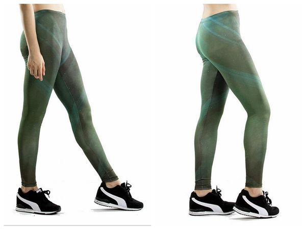 

женские брюки для йоги брюки и брюки колготки женские активные леггинсы с высокой талией леггинсы в полоску темно-зеленого цвета с принтом s, Black;white