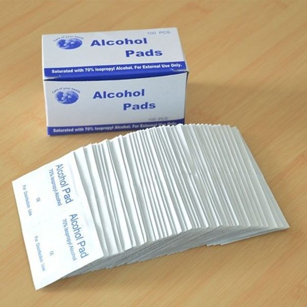 

100pcs / box of alcohol cotton tablets tablet phone sterilization disposable alcohol cotton tablets out portable factory direct sales hl0803
