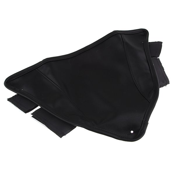 

black pu leather gas fuel tank shield bra cover for harley night rod 2007-09