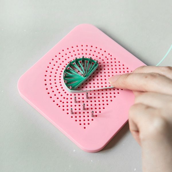 

20pcs diy paper crafts tools artesanato material accessories needles quilling paper winding disk household roll paper winder