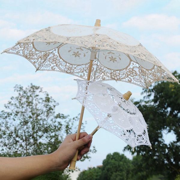 

wedding lace umbrella size m white bride lace umbrella pgraphy props wedding party diy decoration supplies