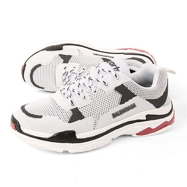 

Top Quality 2019 Luxury Designers Sports Casual Shoe Triple S Designer Low Old Dad Sneaker Combination Soles Boots Mens Womens Runner Shoes