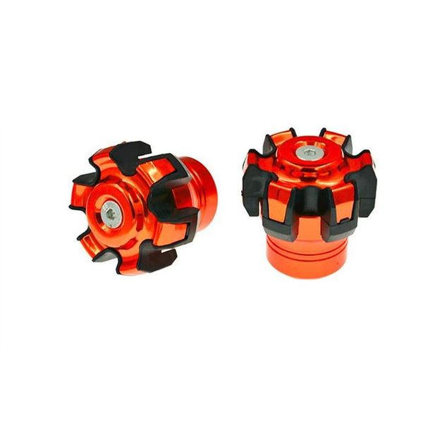 

1 pair/set universal motorcycle cnc aluminum front falling wheel protectors ball fork slider anti crash