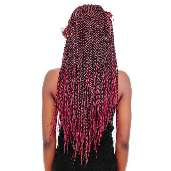 2020 18inch 30strands 75gram Pack Senegalese Twist Hair Crochet