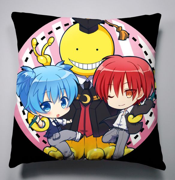 

anime manga assassination classroom pillow 40x40cm pillow case cover seat bedding cushion 002