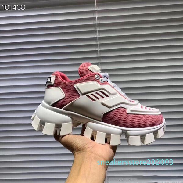 

12020 men low casual shoes lates cloudbust thunder lace up designer shoes capsule series color matching platform luxury sneakers s03, Black