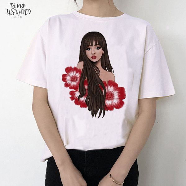 

ariana grande t shirt women fashion harajuku hip hop short sleeve t shirt tee female, White