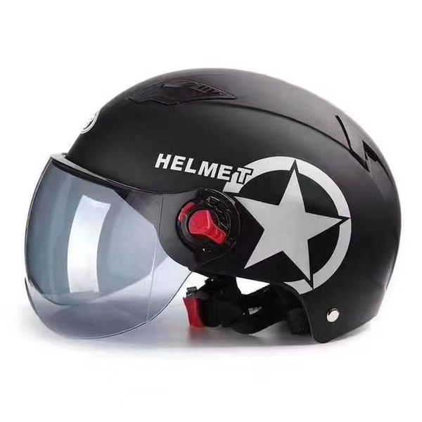 

2019 новый средний размер harley style шлем высокое качество ударопрочность мотоцикл скутер велосипед комфорт защита шлем