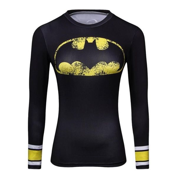 women's long sleeve superhero shirts