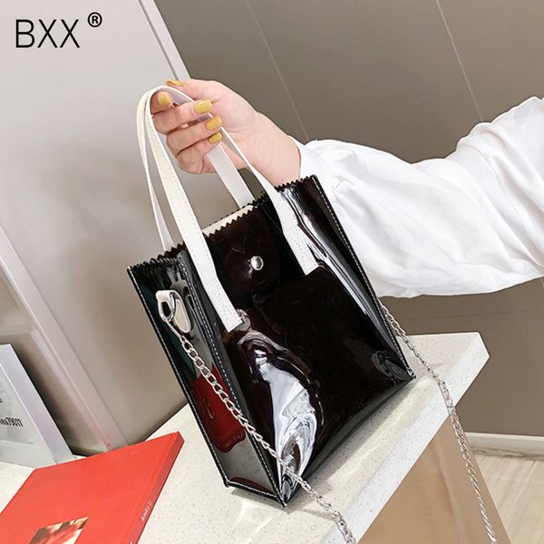 

bxx] 2020 spring summer pvc transparent crossbody bags for women fashion shoulder messenger bag female travel handbags hk909