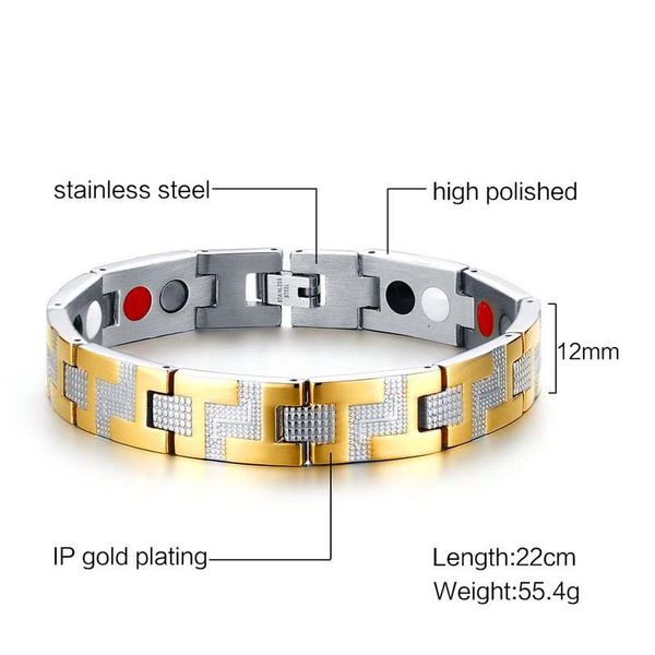 

fxm stainless steel bangle manbracelet arrival ip black plated jewelry most popular bracelet for man single steel material, White
