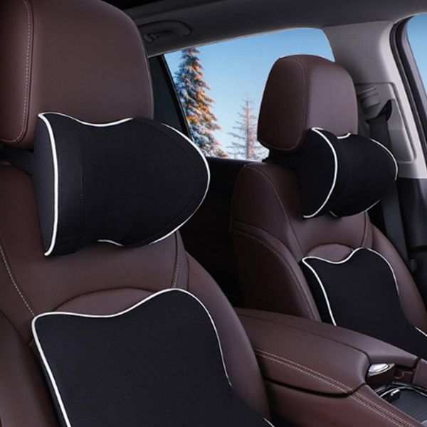 

space memory cotton car headrest u shaped functional neck pillow auto head pillow cushion travel