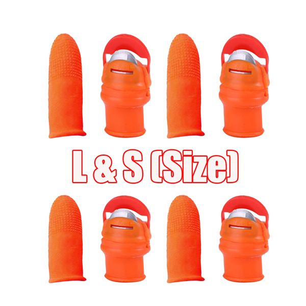 

4pcs silicone thumb thumb plant cutter finger cover tools harvesting