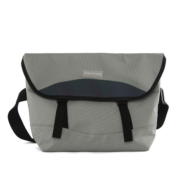 

2020 large capacity messenger bag wild outdoor reflective simple fashion shoulder bag casual stitching crossbody
