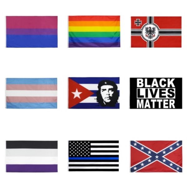 

trump 2020 tin sign 20*30 cm retro colored american flag wall decoration iron painting signs sell uu#524