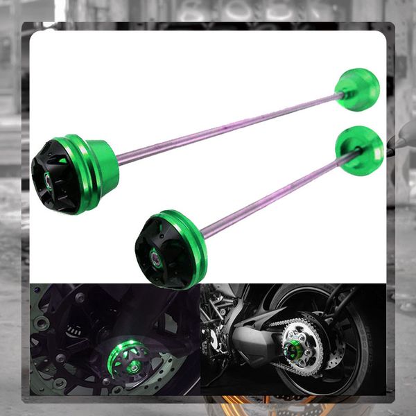 

для z800 z 800 2013-2016 z1000 z 1000 2014-2017 гг мотоцикл передний задний мост вилка краш sliders колеса протектор