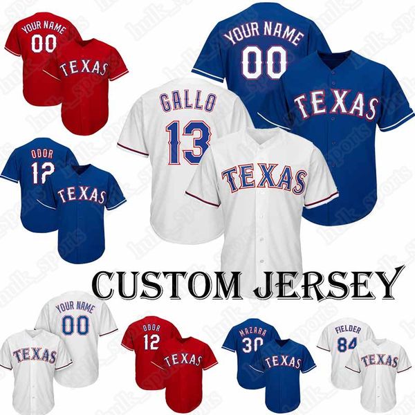 

Texas jersey Rangers 12 Rougned Odor jersey Baseball Custom jersey 1 Elvis Andrus 29 Adrian Beltre 13 Joey Gallo T shirt