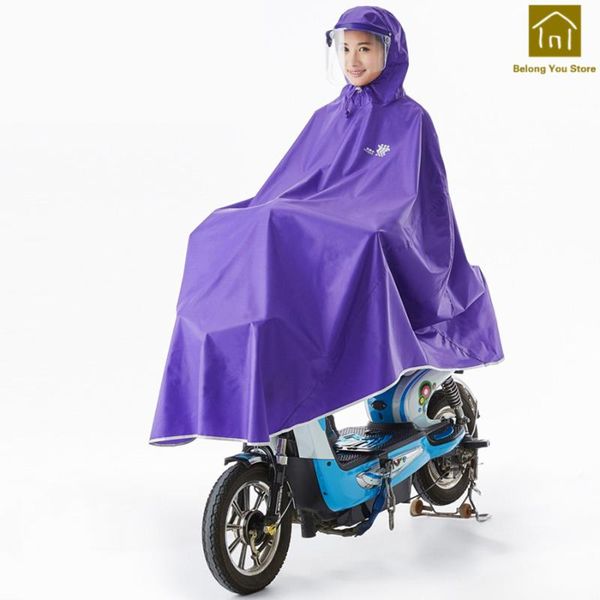 

durable motoraycle safe rain poncho travel oxford cloth cover rain raincoat adultos waterproof raincoats gear wkr035, Red;brown