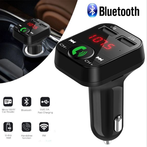 

b2 car mp3 bluetooth player hands-talk fm card adapter usb bluetooth b2