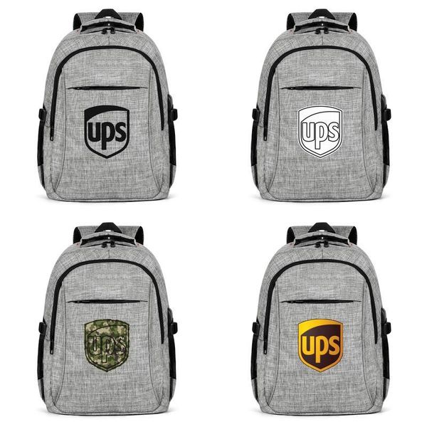 

united parcel service original logo fashion traveling backpack, design crazy limited edition adjustable suitable for outdoor backpack 3d