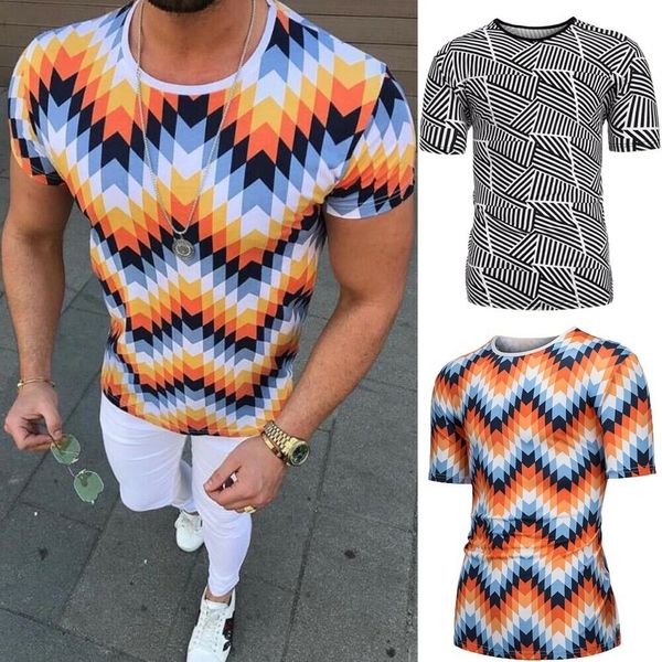 

мужская футболка с круглым вырезом muscle fit top с коротким рукавом tee летние повседневные футболки, White;black