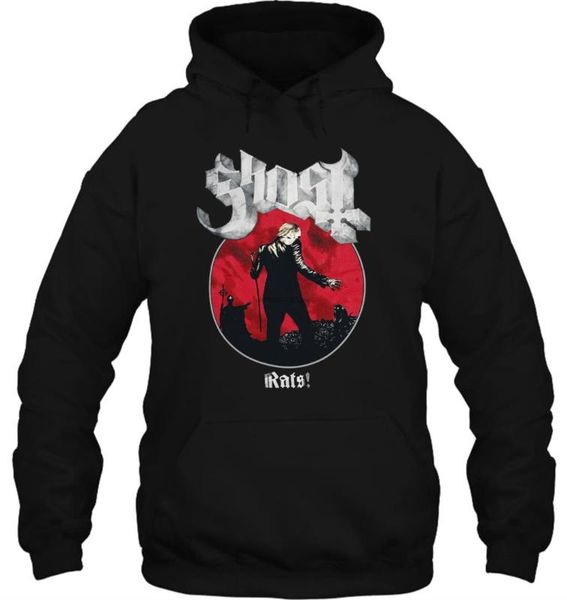 

men's hoodies & sweatshirts men hoodie ghost rats admat black women streetwear