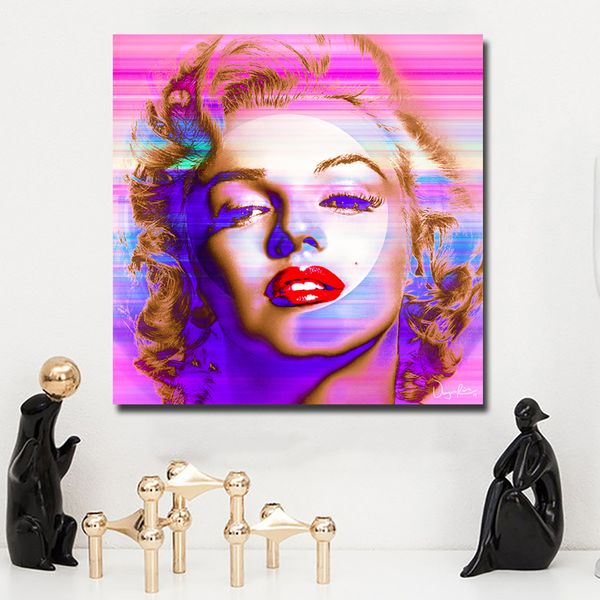 2019 1 Panel Marilyn Monroe Wall Paintings Printed On Canvas Modular Pictures Wall Art Posters And Prints For Living Room Decor No Frame From